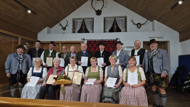 02.10.2025 Ehrenabend und Musikantenhoagart